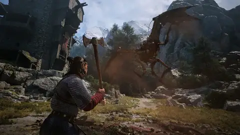 Official launch screenshot from The Blood of Dawnwalker.