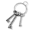 Prison Keychain